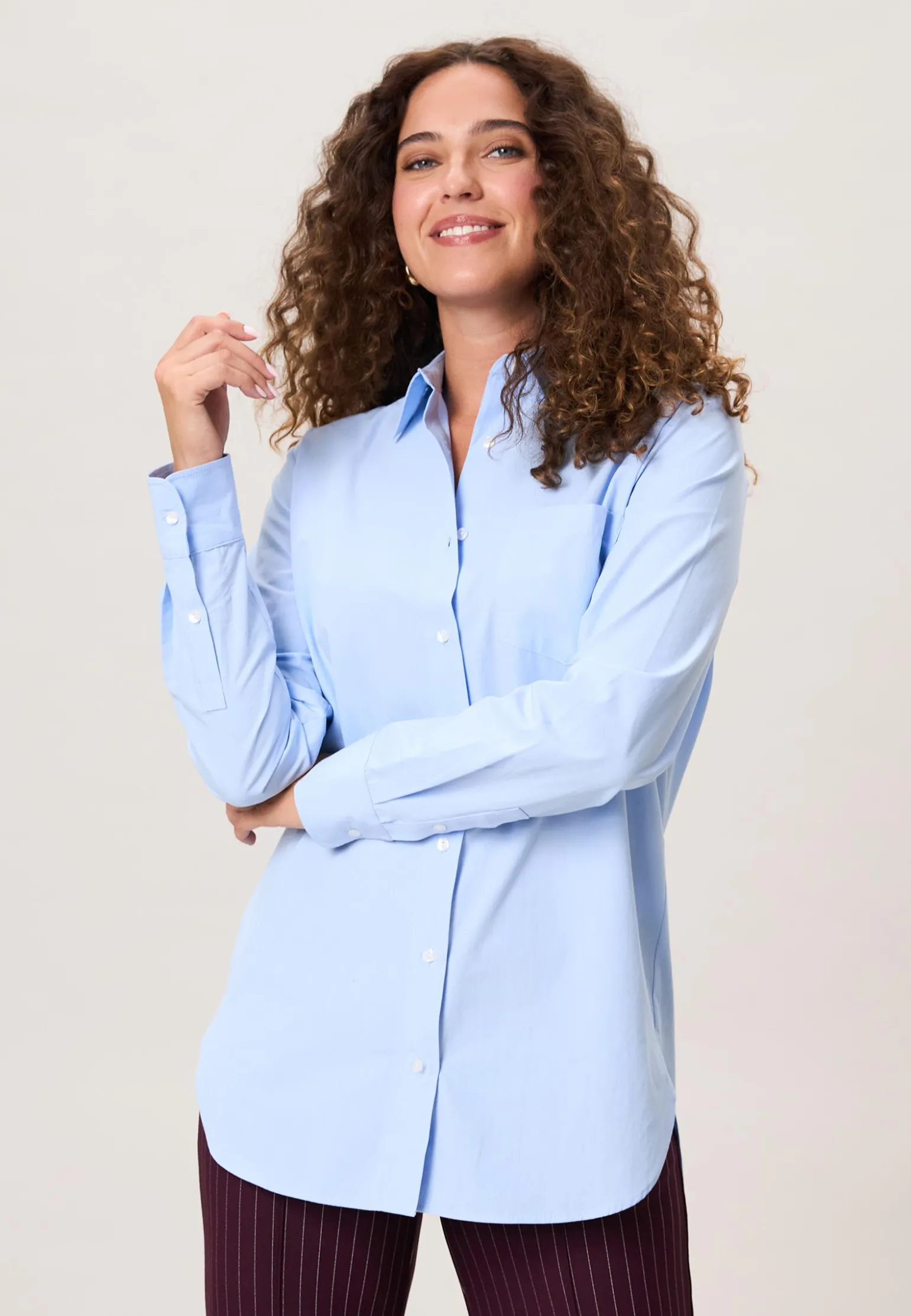 Best Miss Etam Blouse blauw Blue wind