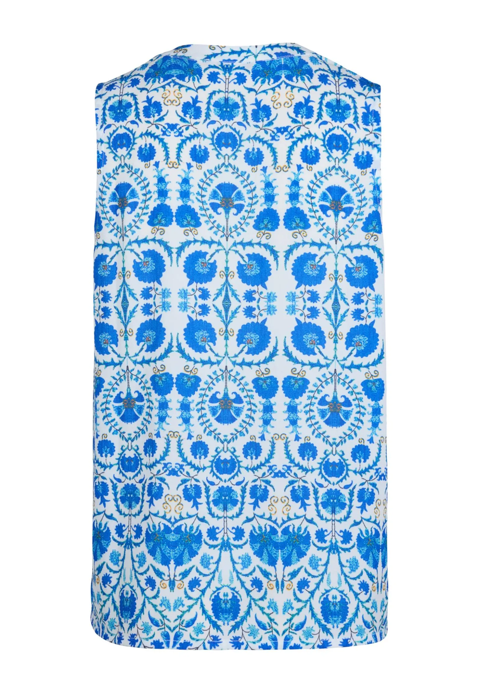 Discount Miss Etam Blouse mouwloos print Multi bright blue