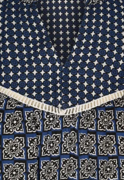 Online Miss Etam Blouse print blauw Multi stone blue