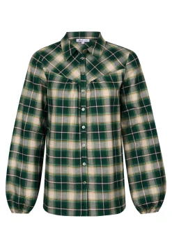 Miss Etam Blouse print groen Multi Emerald