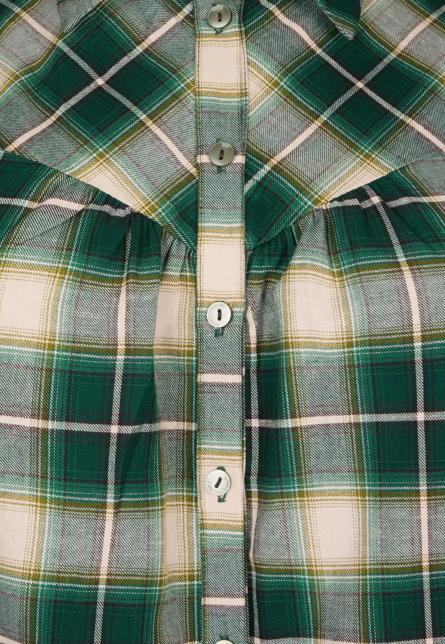 Miss Etam Blouse print groen Multi Emerald