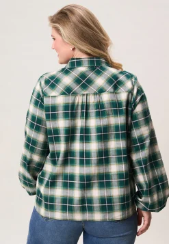 Discount Miss Etam Blouse print groen Multi Emerald