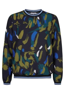 Online Miss Etam Blouse print groen Multi green