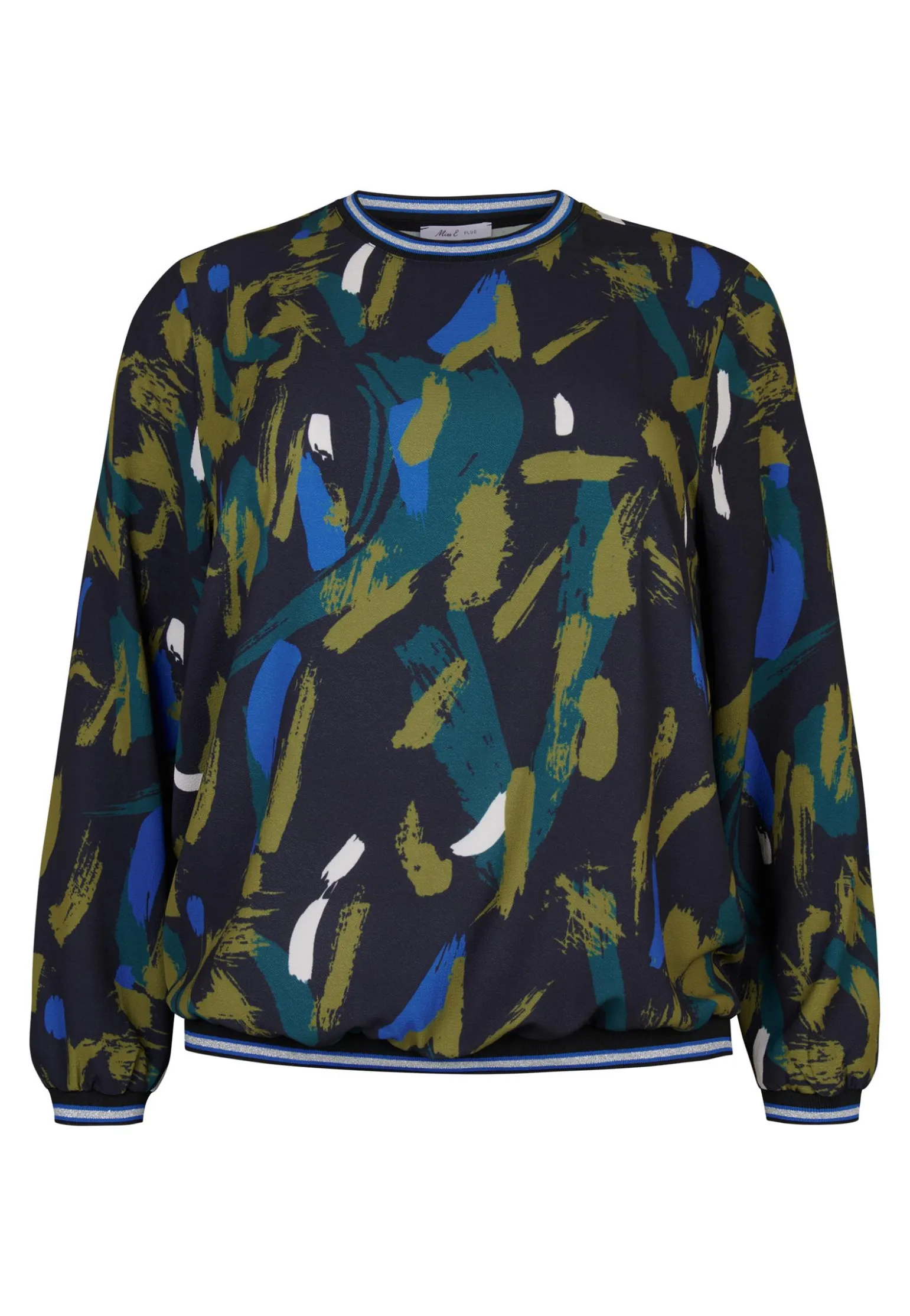 Hot Miss Etam Blouse print groen Multi green