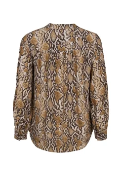New Miss Etam Blouse print naturel Multi beige