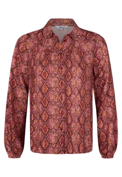 Hot Miss Etam Blouse print rood Multi dark red
