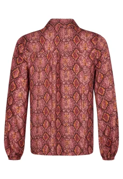 Hot Miss Etam Blouse print rood Multi dark red