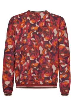 Best Miss Etam Blouse print rood Multi burned orange