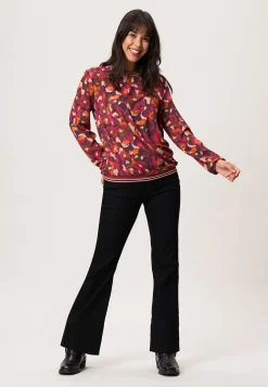 Best Miss Etam Blouse print rood Multi burned orange