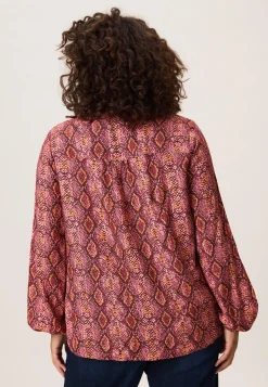 Clearance Miss Etam Blouse print rood Multi dark red