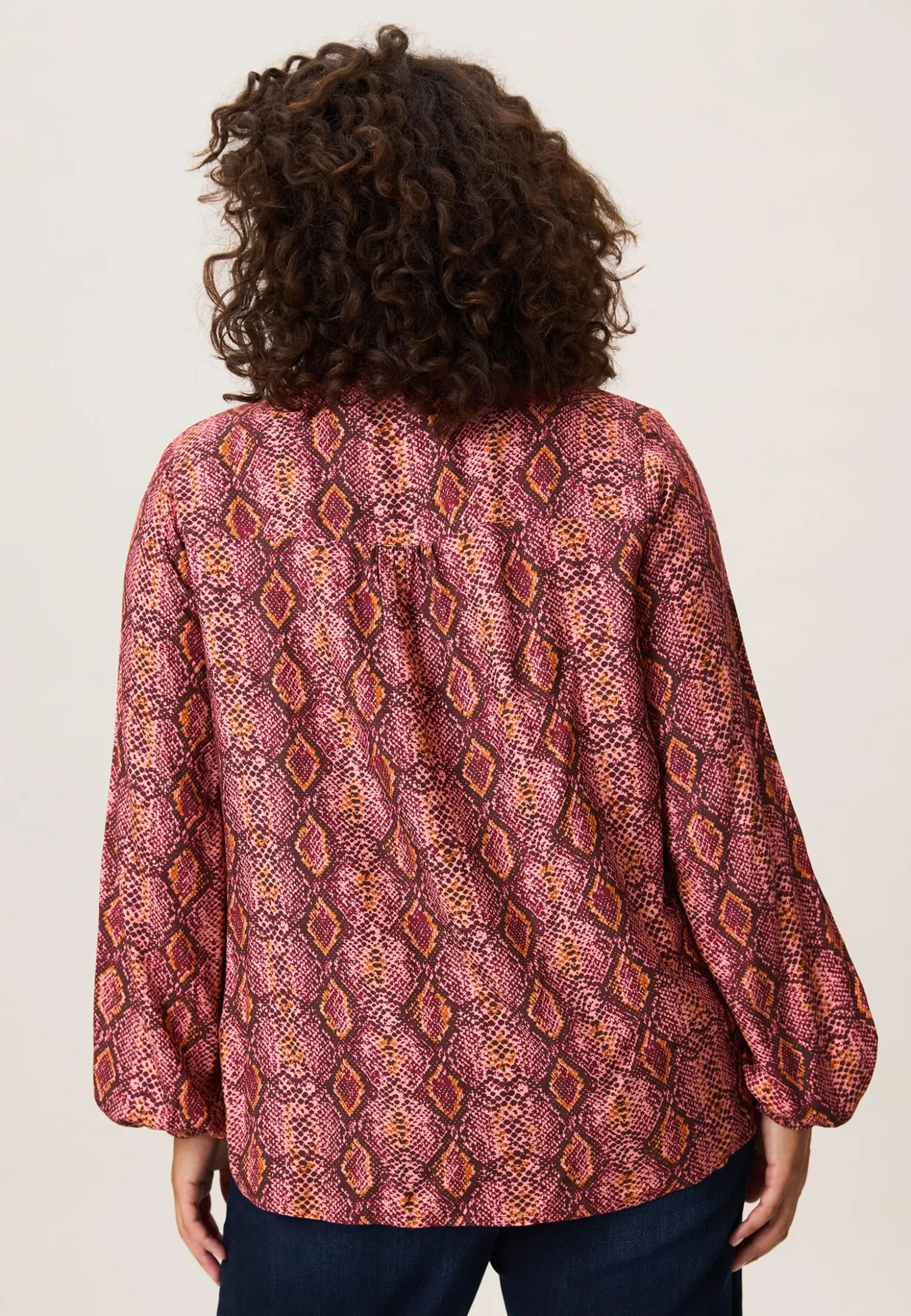 Clearance Miss Etam Blouse print rood Multi dark red