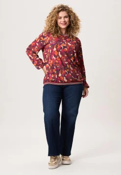 Best Miss Etam Blouse print rood Multi burned orange