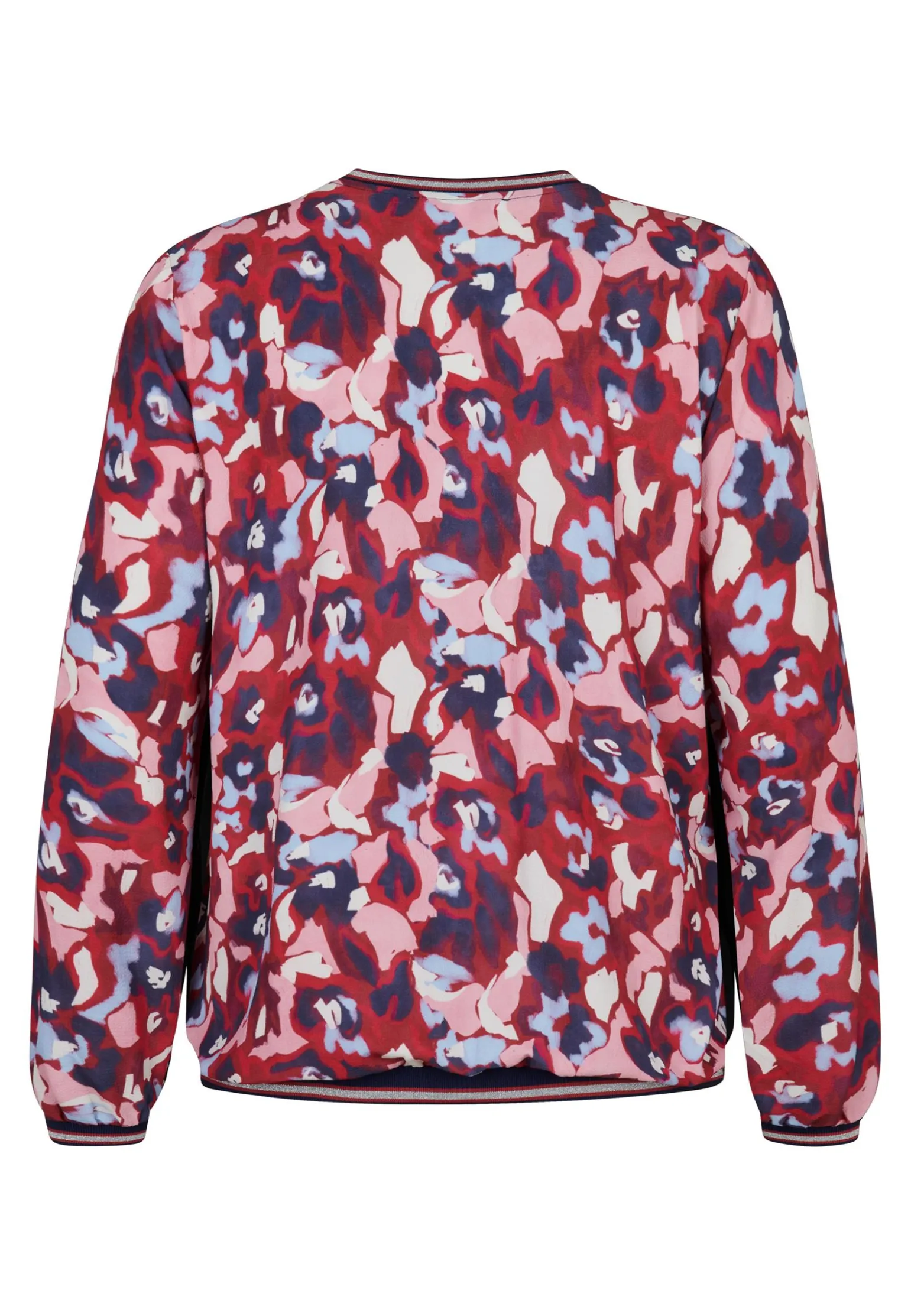 Discount Miss Etam Blouse print rood blauw Multi dark red