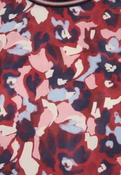 New Miss Etam Blouse print rood blauw Multi dark red