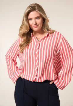 Online Miss Etam Blouse print roze Multi light coral