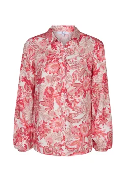Outlet Miss Etam Blouse print roze Multi coral