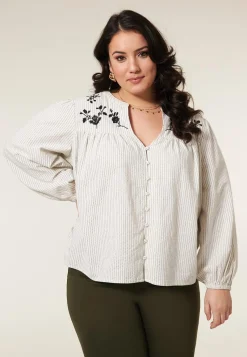 Clearance Miss Etam Blouse print wit Multi offwhite