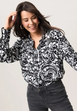 Discount Miss Etam Blouse print zwart Multi zwart