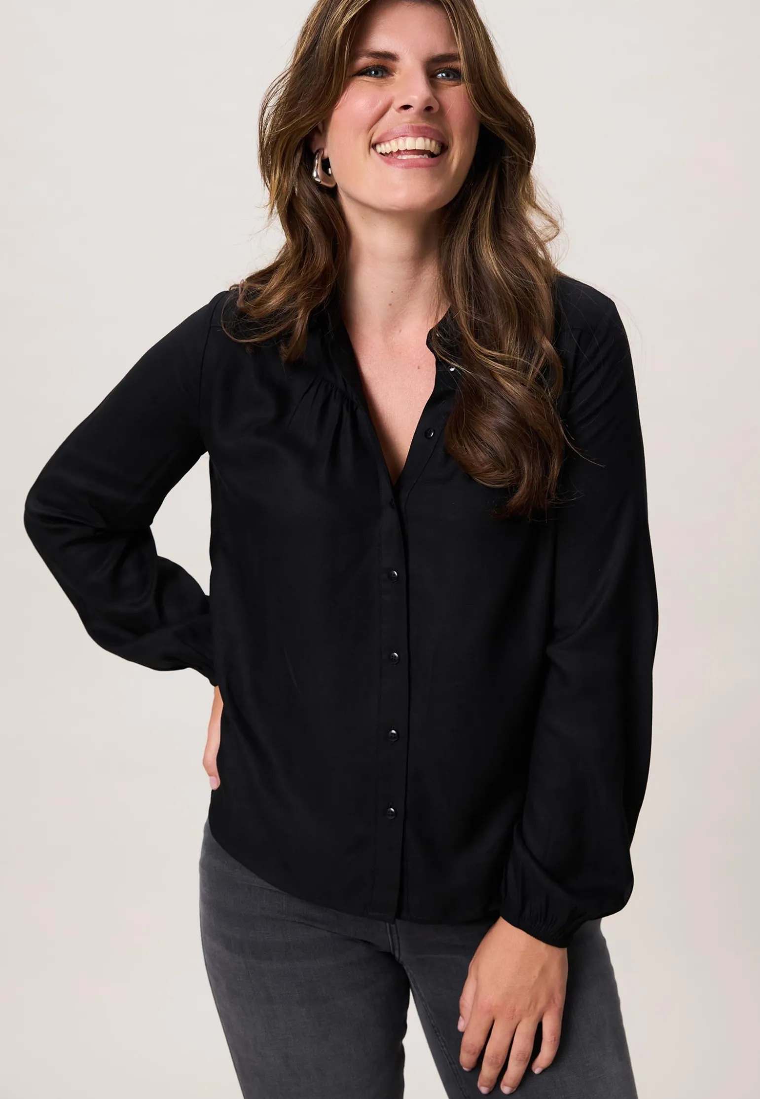 Clearance Miss Etam Blouse Zwart