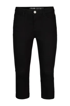 Discount Miss Etam Broek 'Elise' capri Zwart