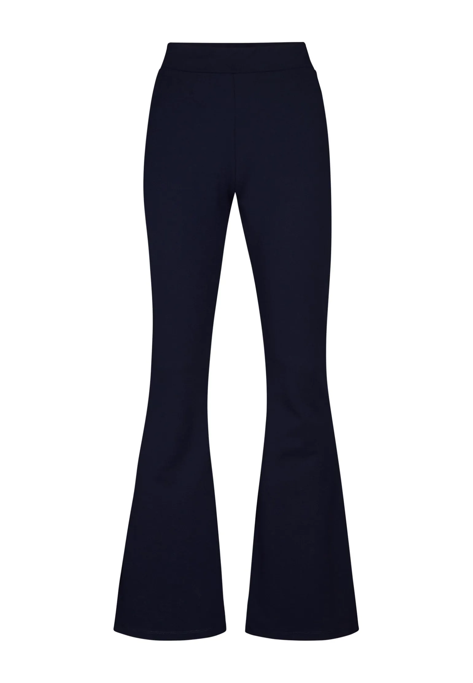 Online Miss Etam Broek flared blauw 32" Donkerblauw