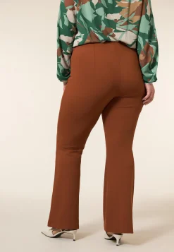 Discount Miss Etam Broek flared leg bruin 32