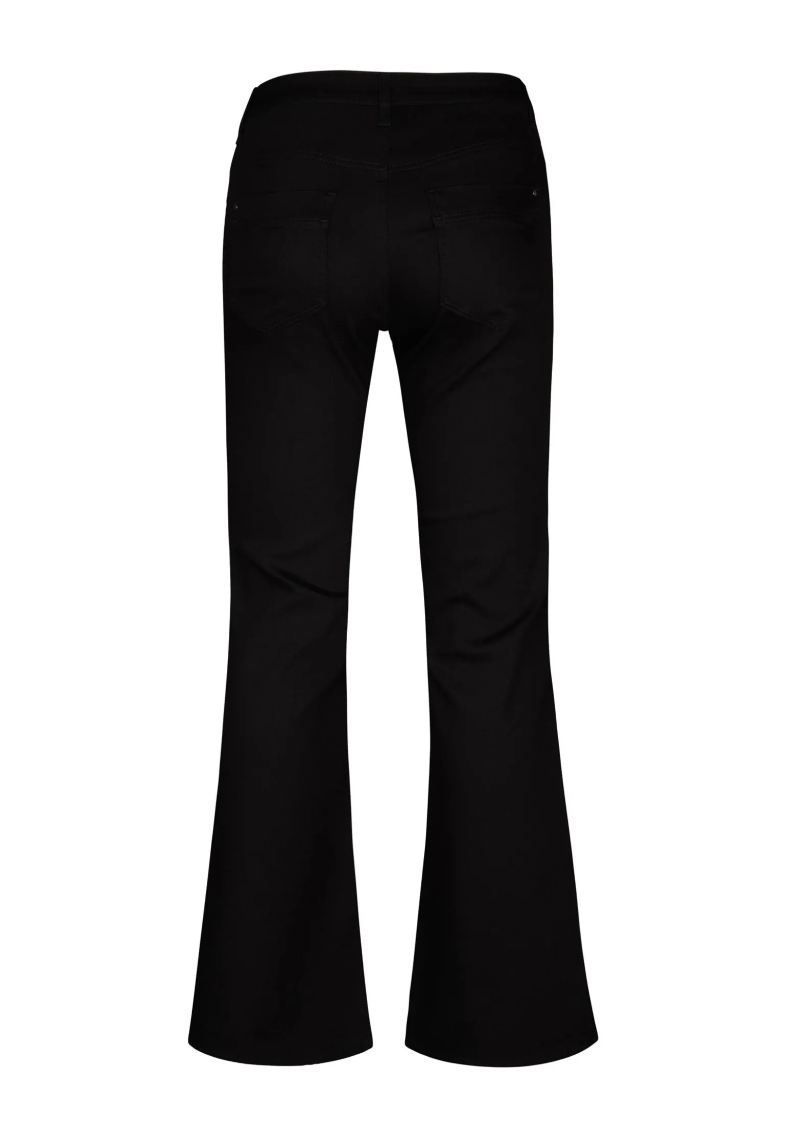 Online Miss Etam Broek flared leg 32" Zwart