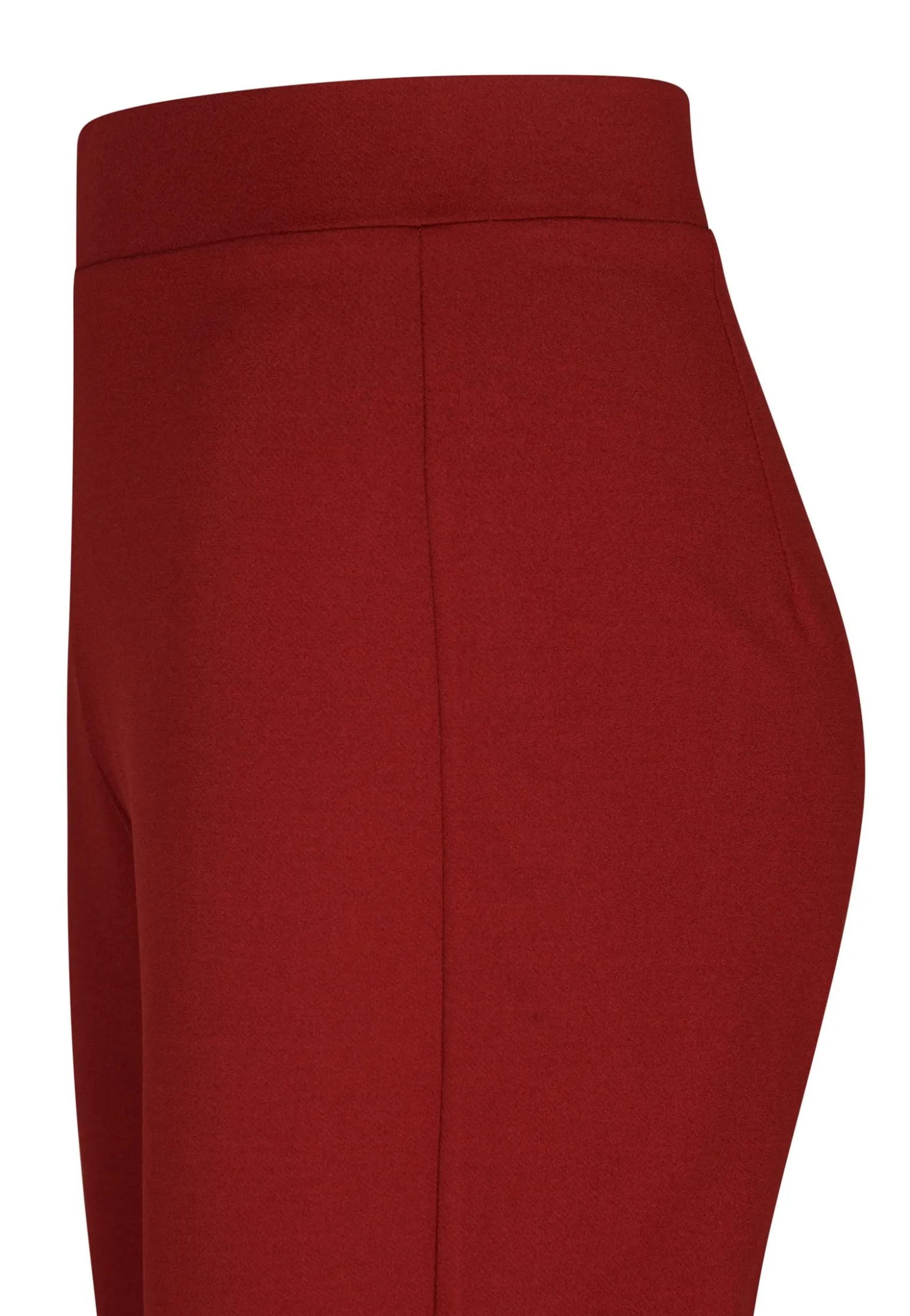 New Miss Etam Broek flared rood 36" Dark red
