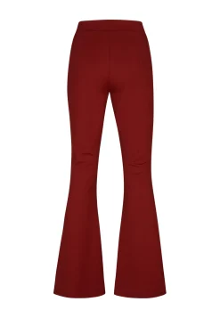 Discount Miss Etam Broek flared rood 32