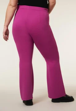 Sale Miss Etam Broek flared roze 32