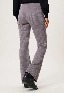 Online Miss Etam Broek flared ruit rood 32