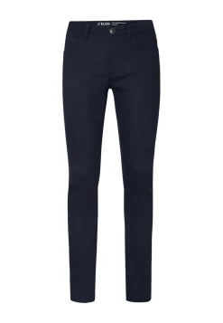 Miss Etam Broek slim fit blauw 32" Donkerblauw