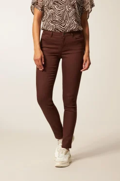 New Miss Etam Broek slim fit bruin 32" Coffee