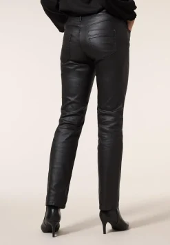 Sale Miss Etam Broek slim fit coated 36