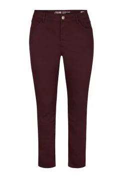 Best Miss Etam Broek slim fit paars 32" Aubergine