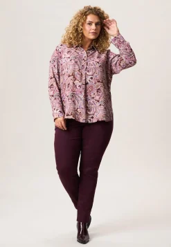 Best Miss Etam Broek slim fit paars 32