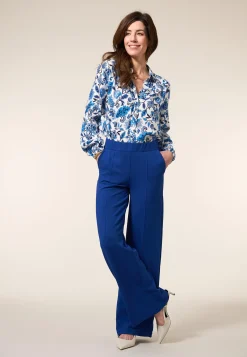 Sale Miss Etam Broek wide leg blauw 32