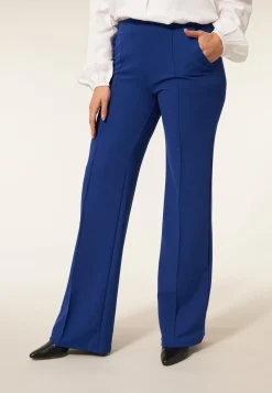 Discount Miss Etam Broek wide leg blauw 36" Kobaltblauw