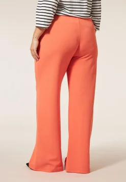 New Miss Etam Broek wide leg oranje 32