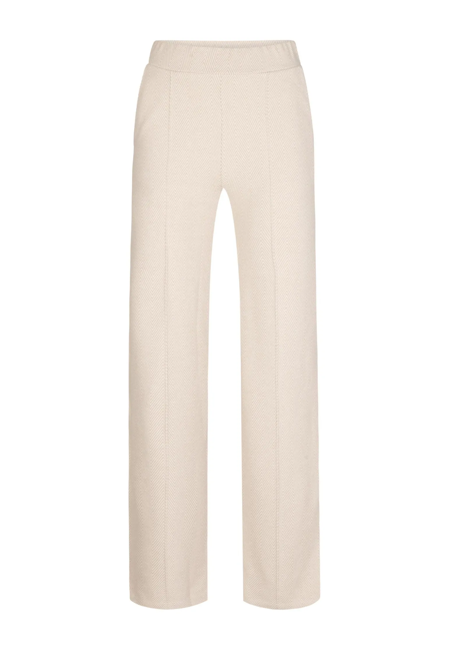 Miss Etam Broek wide leg print zand 32" Multi sand