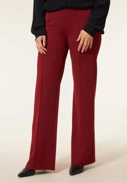 Sale Miss Etam Broek wide leg rood 36" Dark red