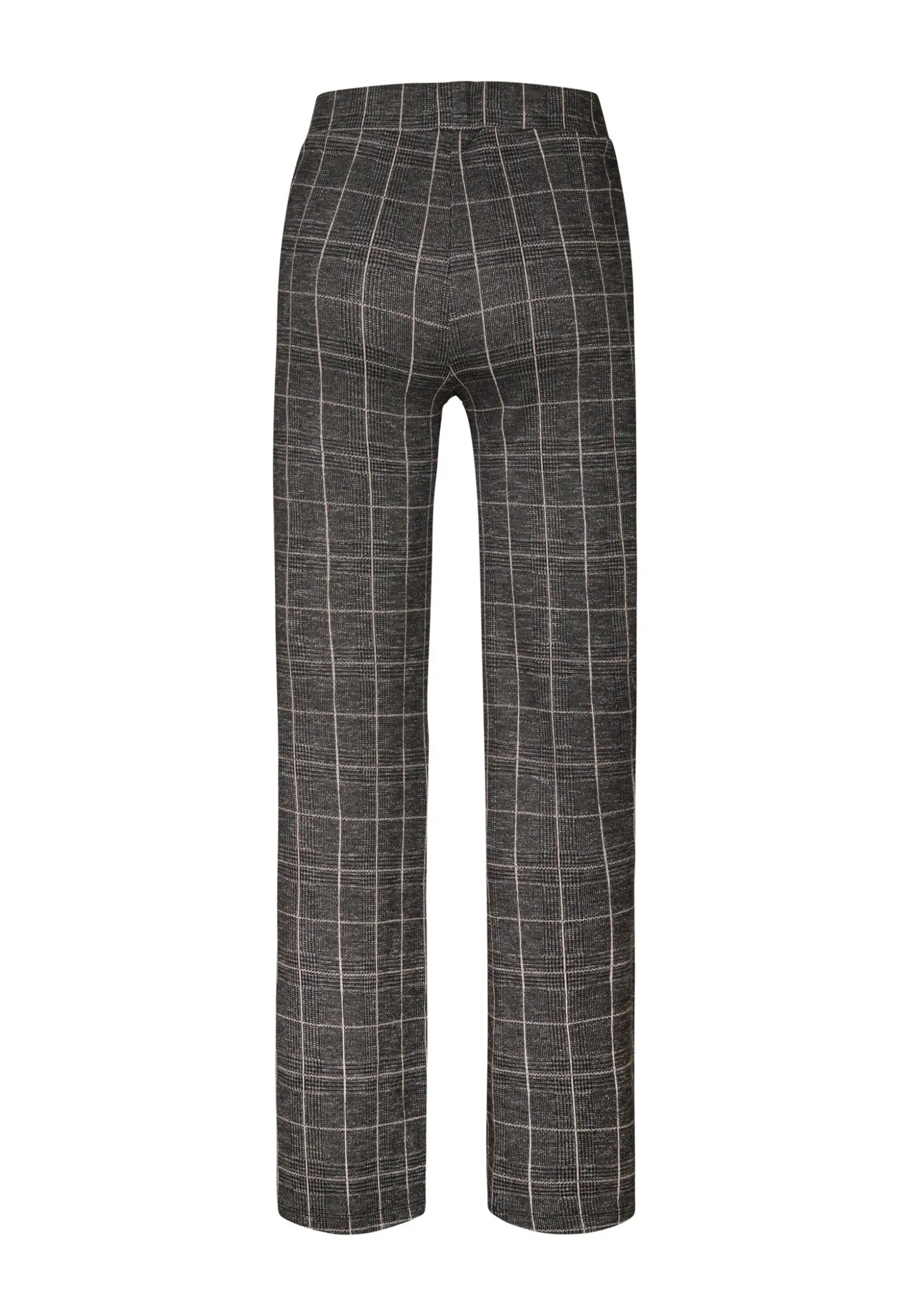 Clearance Miss Etam Broek wide leg ruit grijs 32" Multi grey