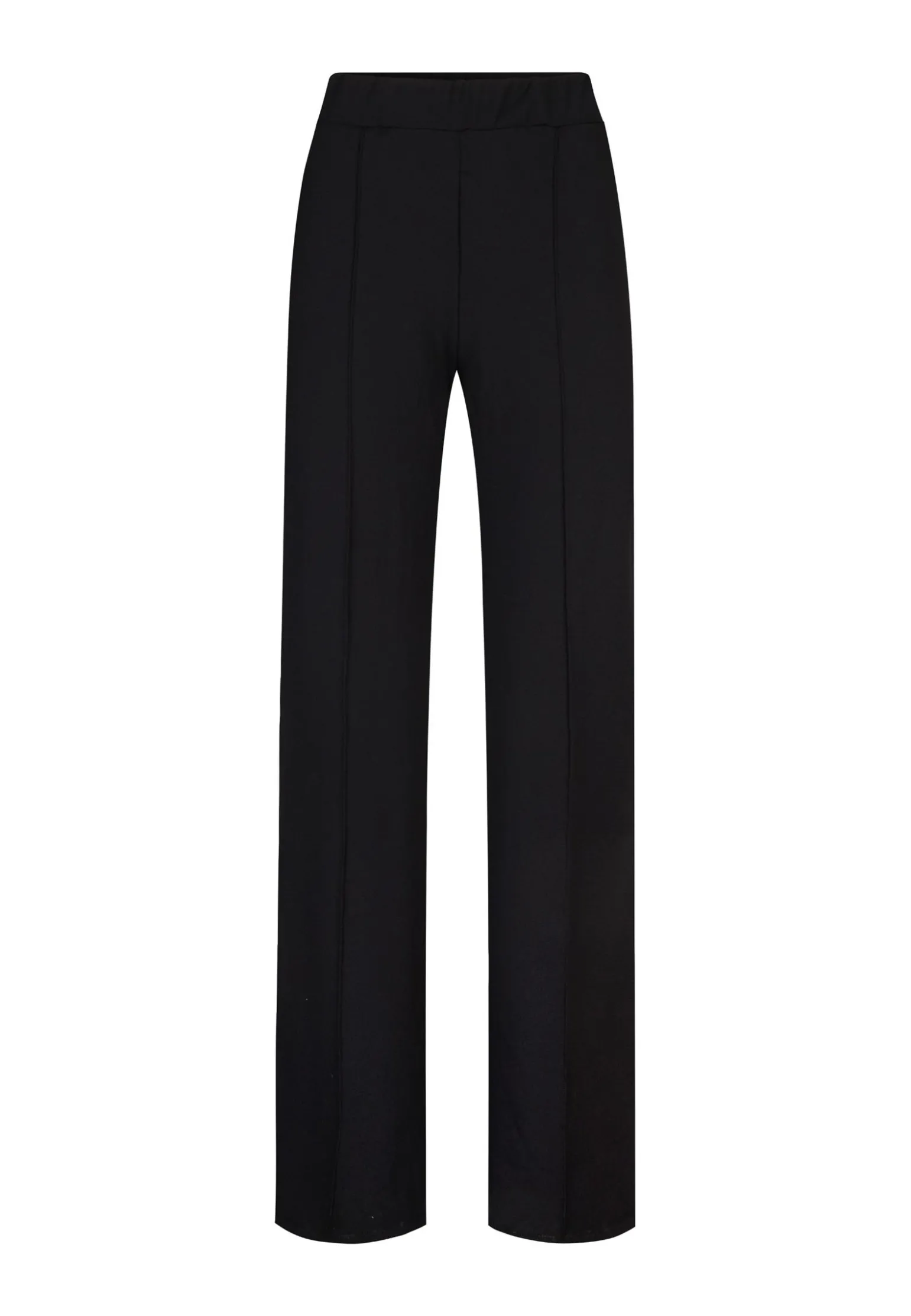 Sale Miss Etam Broek wide leg tape 36" Zwart