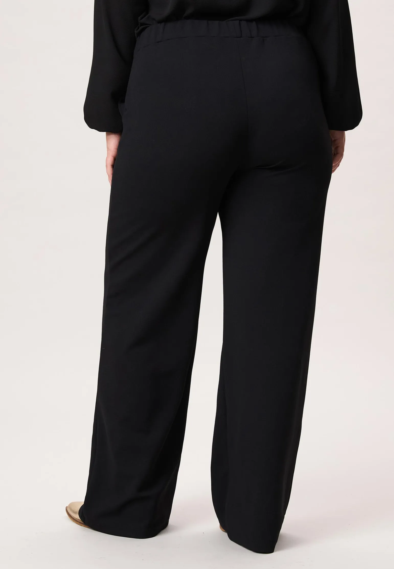 Outlet Miss Etam Broek wide leg 32" Zwart