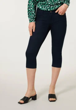 New Miss Etam Capri slim fit blauw Donkerblauw