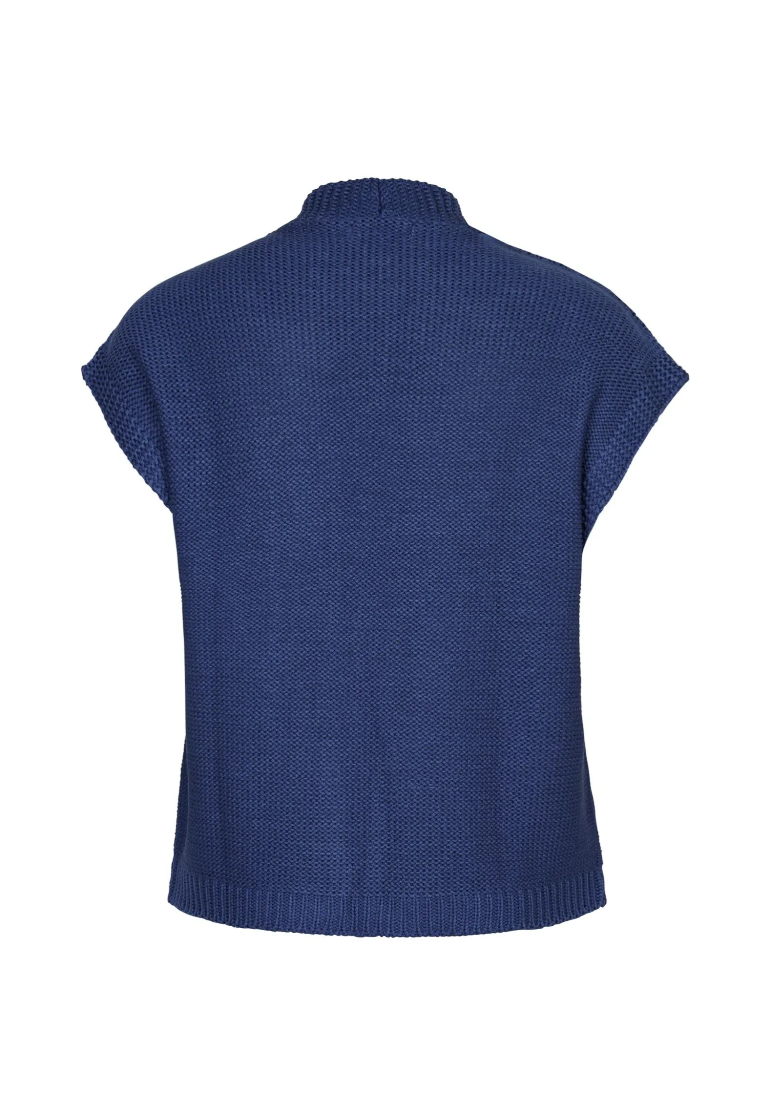Hot Miss Etam Gilet brei blauw Stone blue