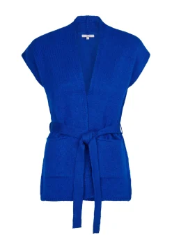 Outlet Miss Etam Gilet ceintuur blauw Kobaltblauw