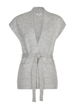 Discount Miss Etam Gilet ceintuur grijs Lichtgrijs