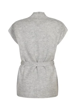 Discount Miss Etam Gilet ceintuur grijs Lichtgrijs