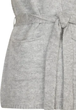 Discount Miss Etam Gilet ceintuur grijs Lichtgrijs